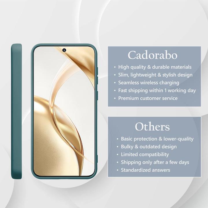 Image du produit Cadorabo Coque pour Honor 200 TPU Liquid Silicone Case (Honor 200 Pro)