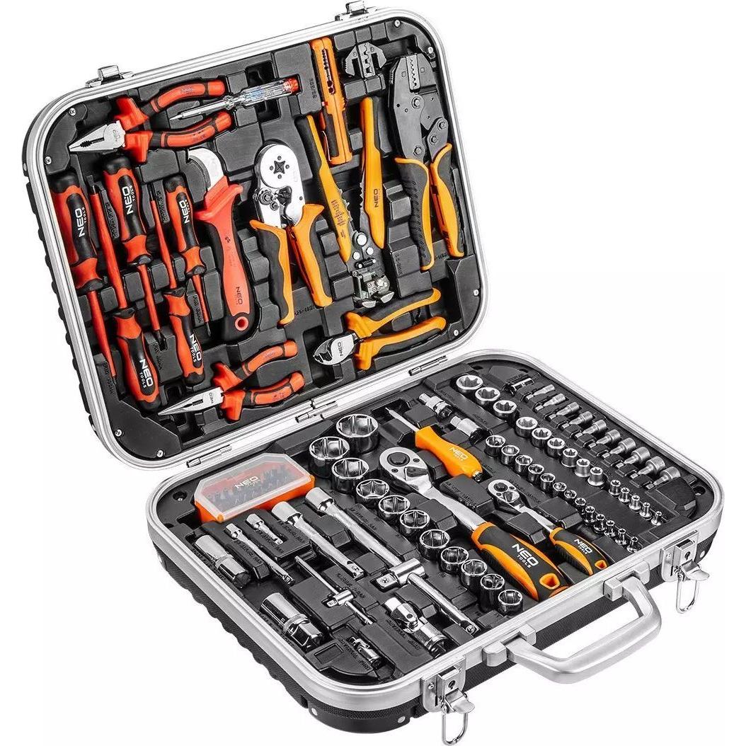 Neo Tools, Werkzeugkoffer, Tool set Neo (108 Teile)