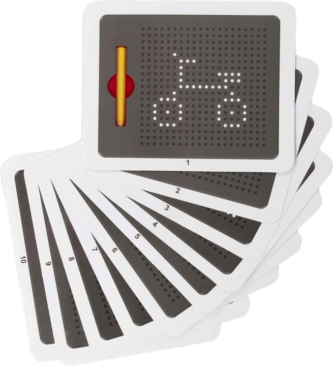 Actual product image Toi-Toys Magnetisches Zeichenbrett Stahlkugeln mit Stift