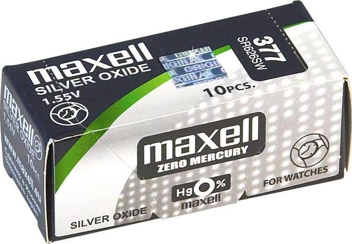 Produktbild Maxell SR626SW (10 Stk., AG4, 30 mAh)