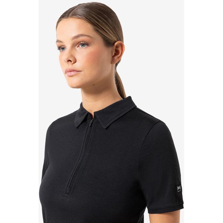 Actual product image Super Natural Zip Polo (S)