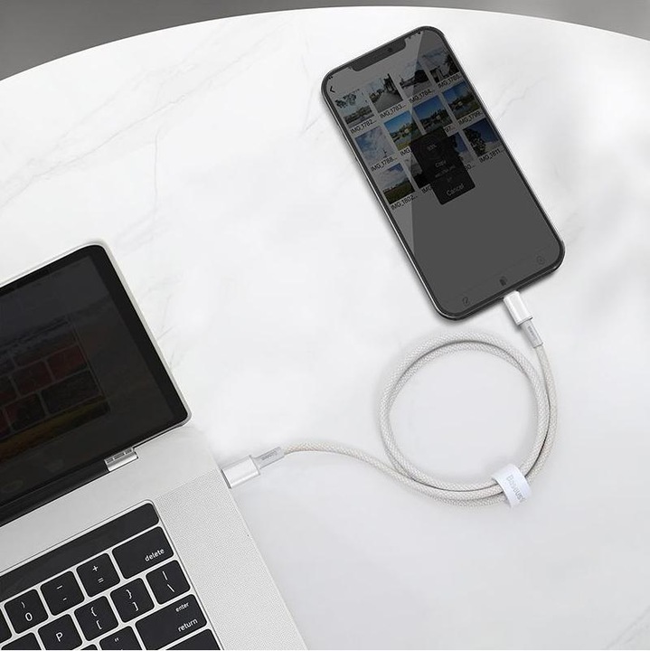 Actual product image Baseus USB C – Lightning (2 m, USB 2.0)