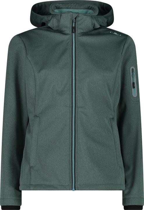 Produktbild CMP Campagnolo Women's Jacket Zip Hood Melange Softshell (42, L)