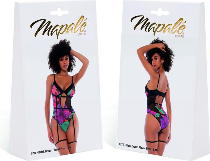 Produktbild Mapale Teddy - L/XL - Black Dream Flower Print (L)