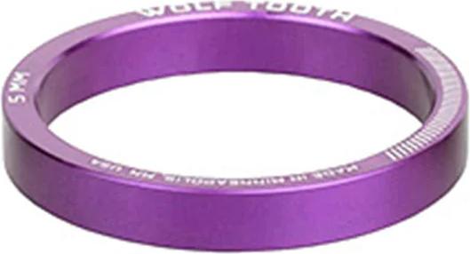 Produktbild Wolf Tooth Steuersatz Spacer, 1 1/8", 5mm, ultraviolet purple
