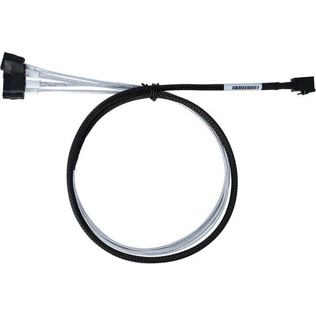 BlueOptics internes MiniSAS Hybrid Kabel SFF-8643/4x SATA 1 Meter - Kabel - Digital, Interne Kabel (PC)