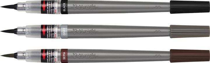 Immagine prodotto Pentel pennello di colore (Nero)