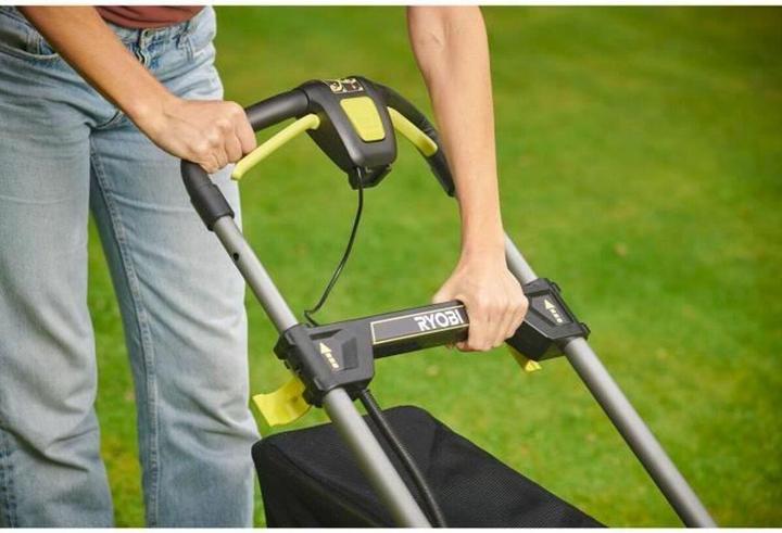 Immagine prodotto Ryobi Tagliaerba a batteria2x18V4Ah, larghezza di taglio 40 cm (Batteria ricaricabile)