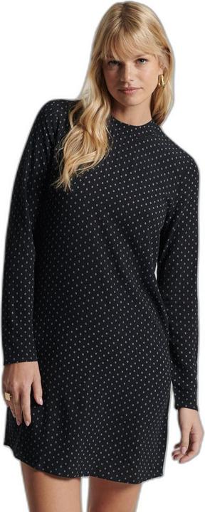 Produktbild Superdry gewebtes minikleid langarm studios (36)