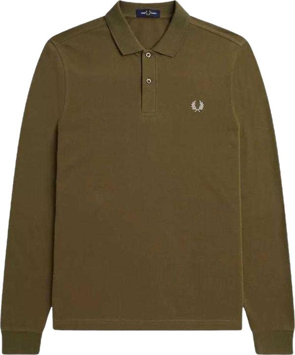 Image du produit Fred Perry - Polo manches longues motif uni - Adulte (M)