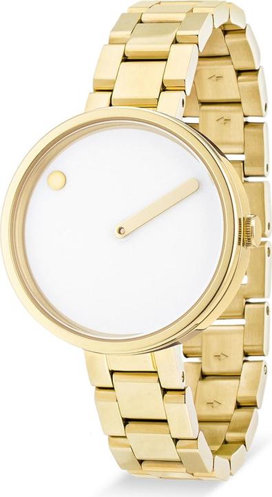 Produktbild Picto 43320-1912 Damenuhr Polished Gold 30mm 5ATM