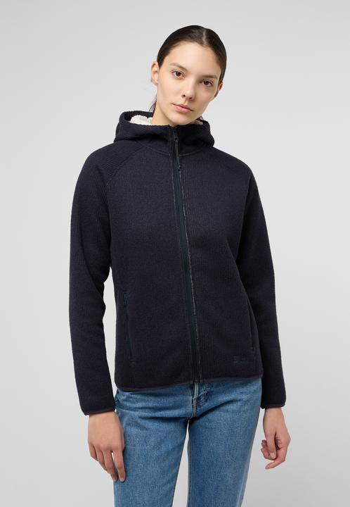 Actual product image Jack Wolfskin Women's Chimney Fire Hooded Jacket (M)