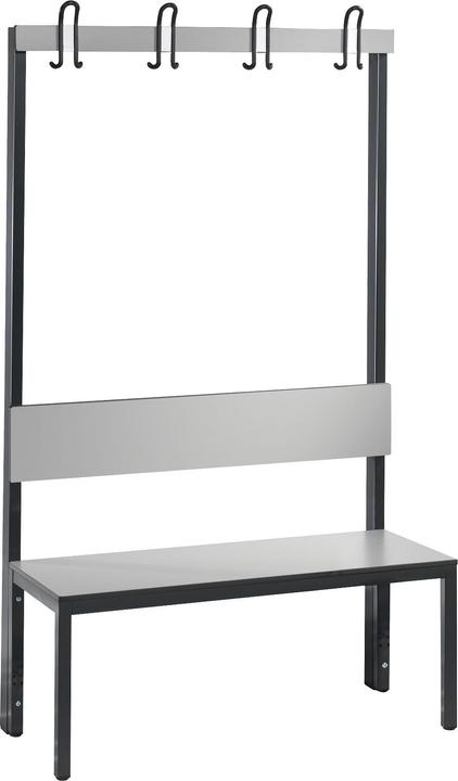 Produktbild C+P Garderobenbank BASIC PLUS, einseitig (40.70 cm, 165 cm)