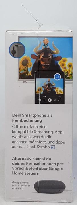 Actual product image Google Chromecast 3 (Android 4.2 (Jelly Bean), Android 4.0 (Ice Cream Sandwich))