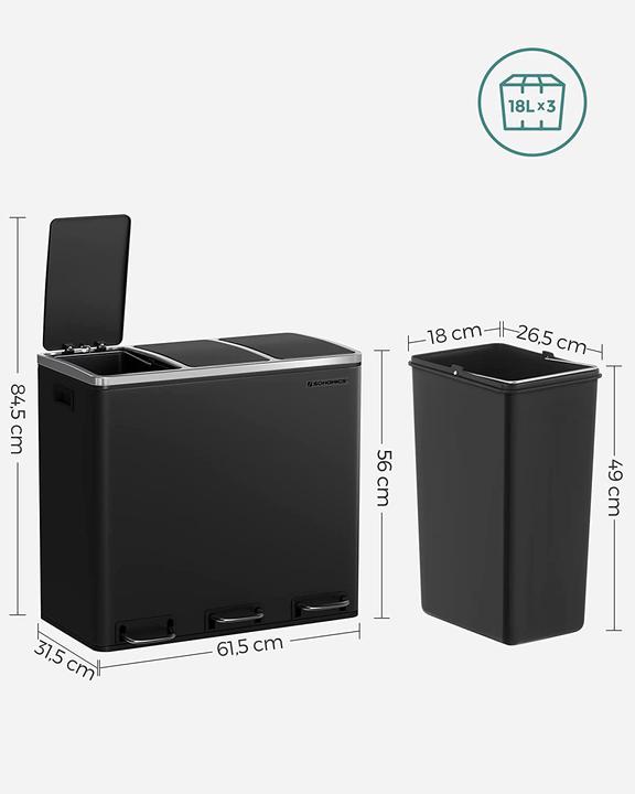Immagine prodotto Songmics Rubbi (18 l)