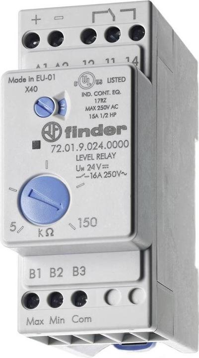 Finder Monitoring relay 230-240 Vac adjustable