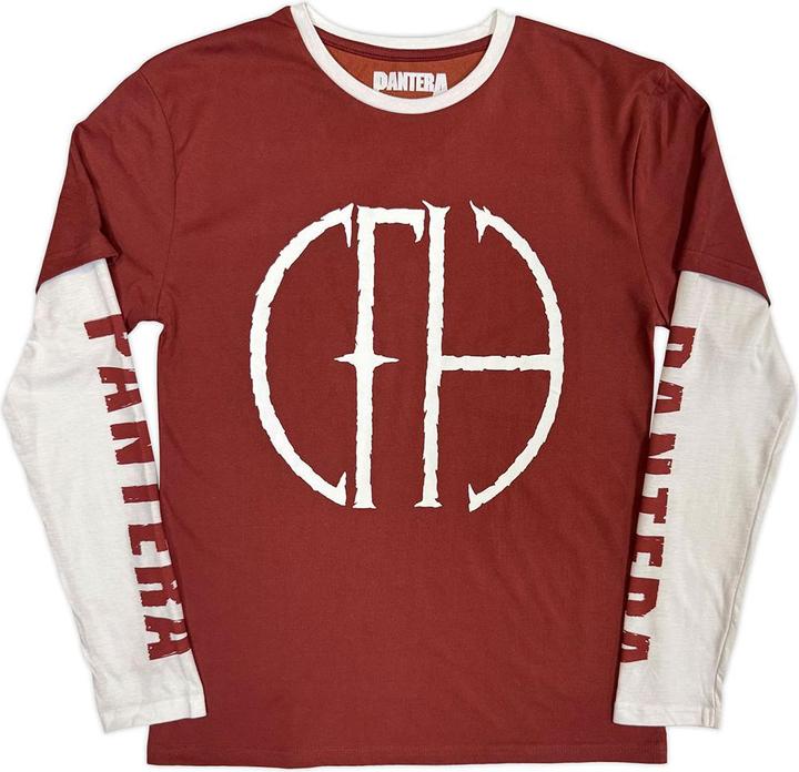 Produktbild Pantera Frayed Logo Sleeve Print (Longsleeve) (S)