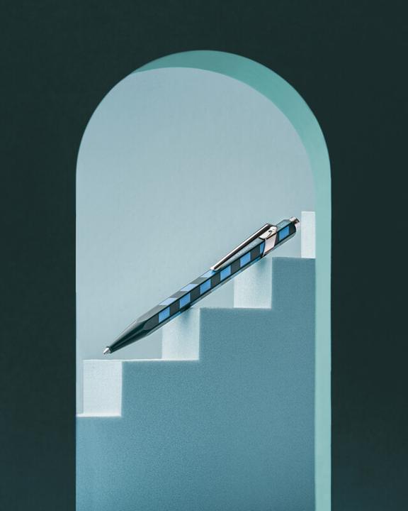 Image du produit Caran d'Ache Kugelschreiber 849 Mosaic (Vert, Vert sapin, 1x)