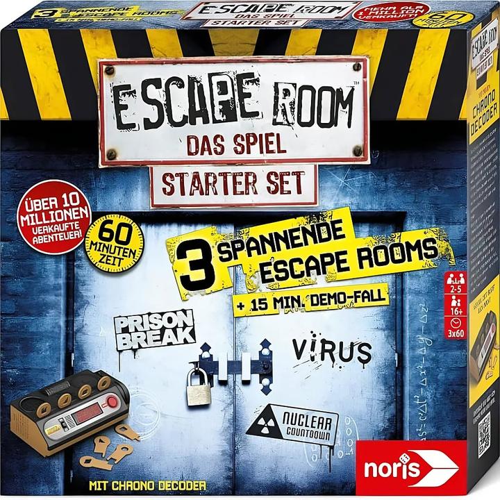 Immagine prodotto Noris Escape Room Il Gioco (Tedesco, 2 - 5 Giocatori)