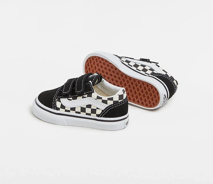 Immagine prodotto Vans TD Old Skool V (PRIMARY CHECK) BLK/WHITE (25)