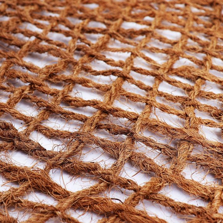 Actual product image Aquagart 7 Pflanztaschen Kokosgewebe 8 Taschen Ufermatte Böschungsmatte für Teichfolie