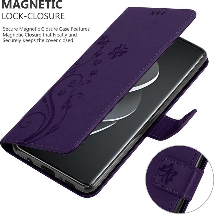 Produktbild Cadorabo Hülle für Xiaomi RedMi Note 14 Pro 5G mit Blumen Muster (Xiaomi Redmi Note 14 Pro 5G)