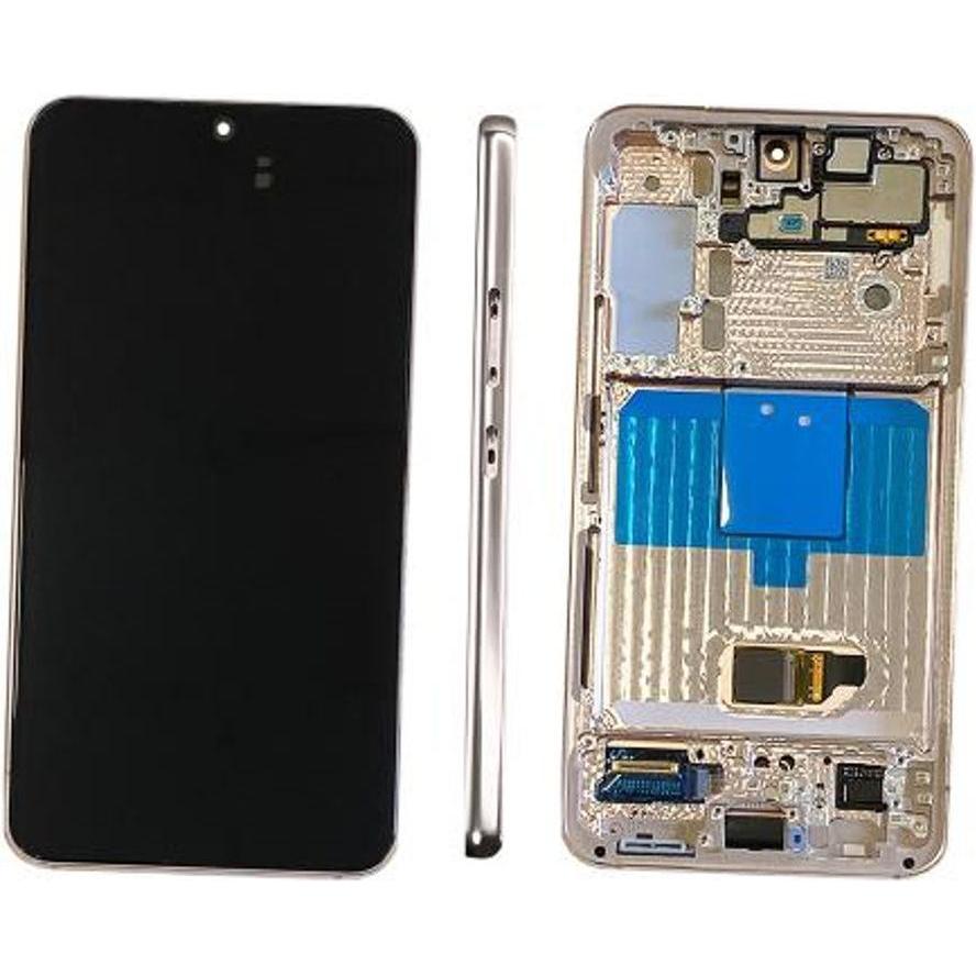 Samsung Galaxy S22 Display Original - Pink Gold (Display, Galaxy S22), Mobilgerät Ersatzteile, Pink