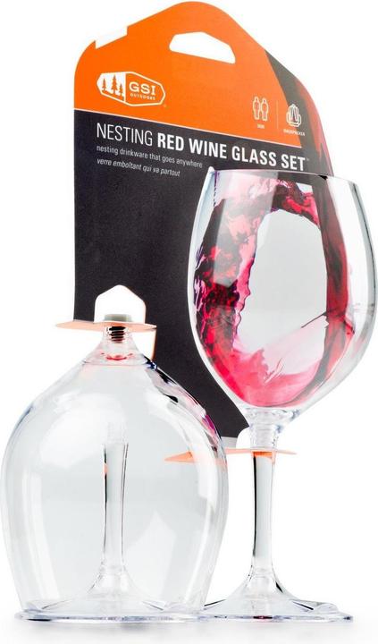 Produktbild GSI Nesting (27.50 cl, 2 Gläser, Rotweingläser)