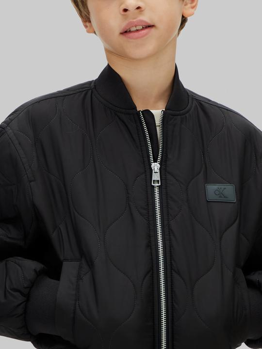 Actual product image Calvin Klein Quilted Bomber Jacket (152)