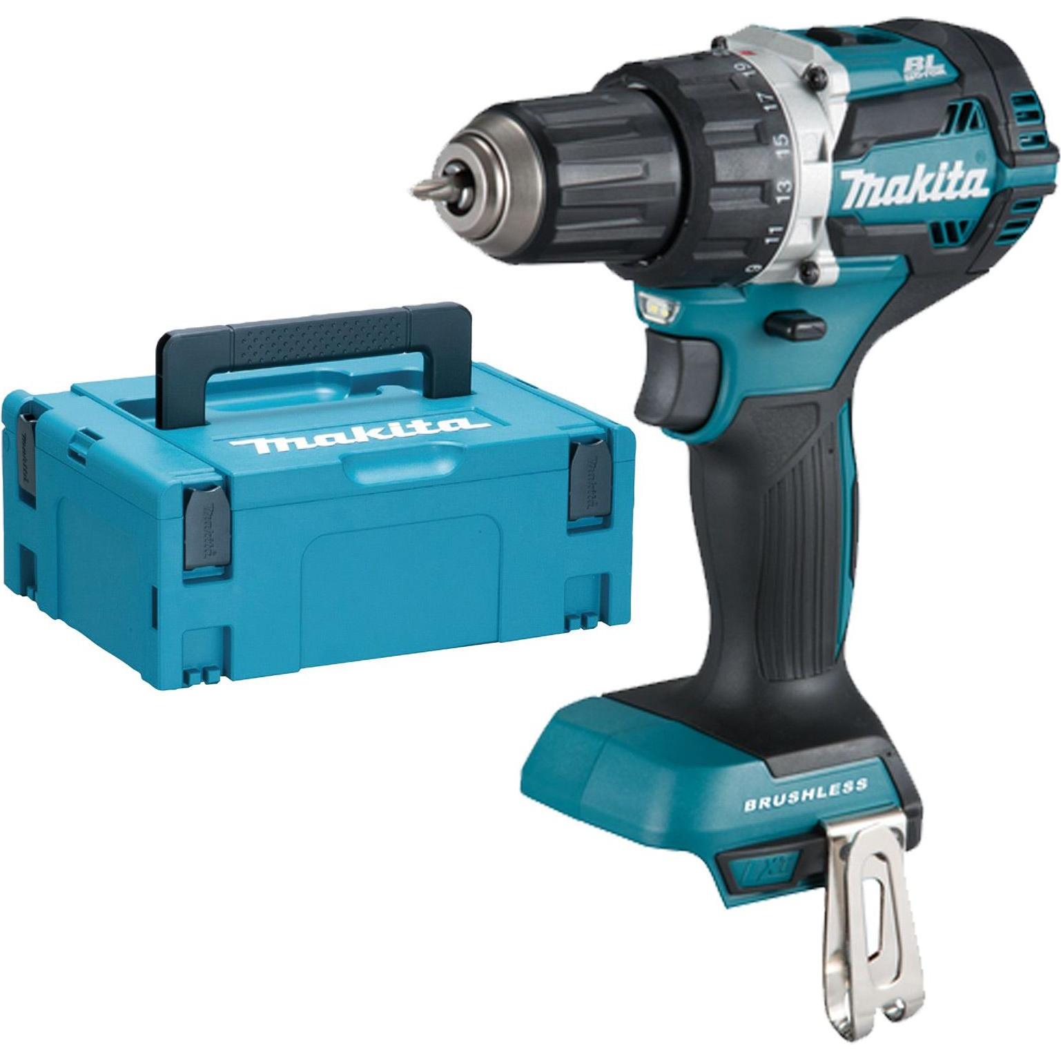 Makita, Bohrmaschine + Akkuschrauber, DDF484ZJ (Akkubetrieb)