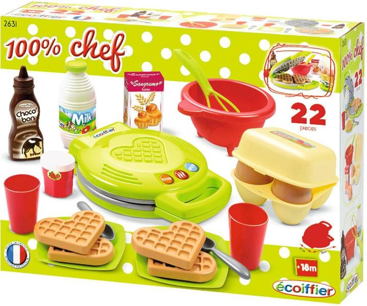 Ecoiffier Chef Waffeleisen
