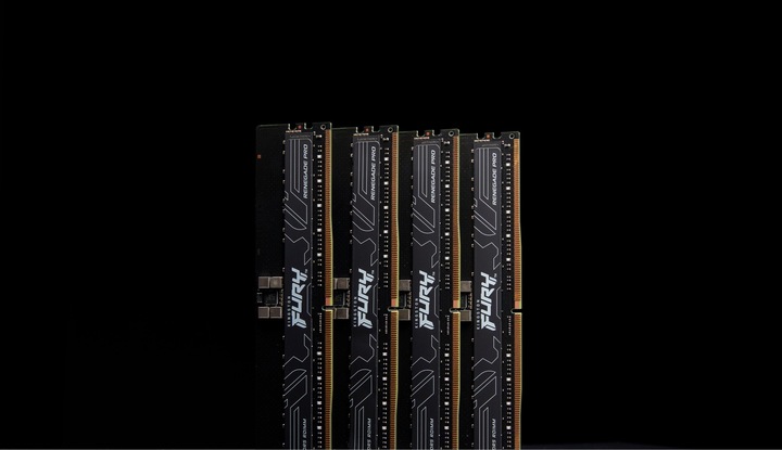 Produktbild Kingston Fury Renegade Pro EXPO 256GB Kit (8 x 32GB), DDR5, 6000MT/s, CL32, Overclockable, ECC, AMD EXPO, RDI (8 x 32GB, 6000 MHz, DDR5-RAM, DIMM)