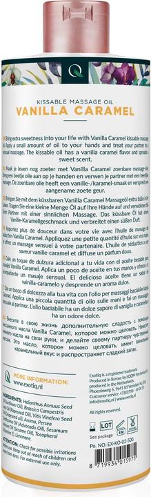Produktbild Exotiq Massageöl Vanilla Caramel 500 ml (500 ml)