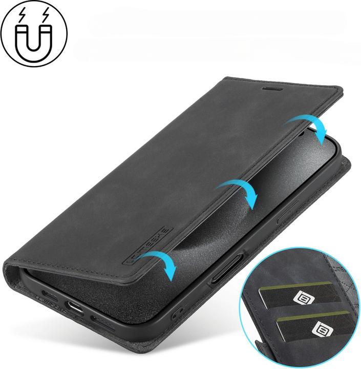 Produktbild LC.Imeeke iPhone 16 Pro Max - Flip Case Vintage (Apple iPhone 16 Pro Max)