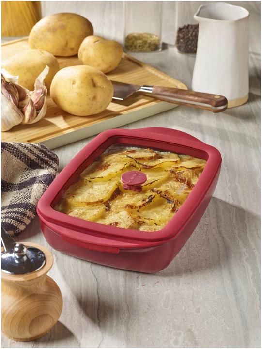 Produktbild Pebbly Auflaufform mit Frischhaltedeckel
