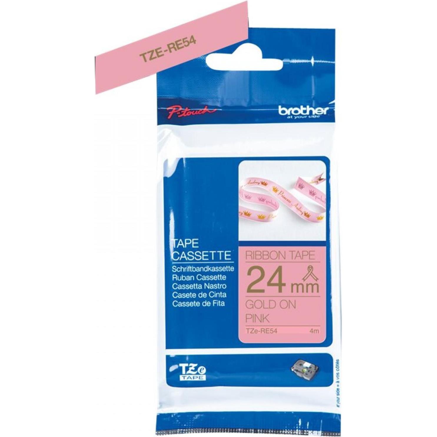 Brother, Beschriftungsband, P-Touch (2.40 cm, Rosa)