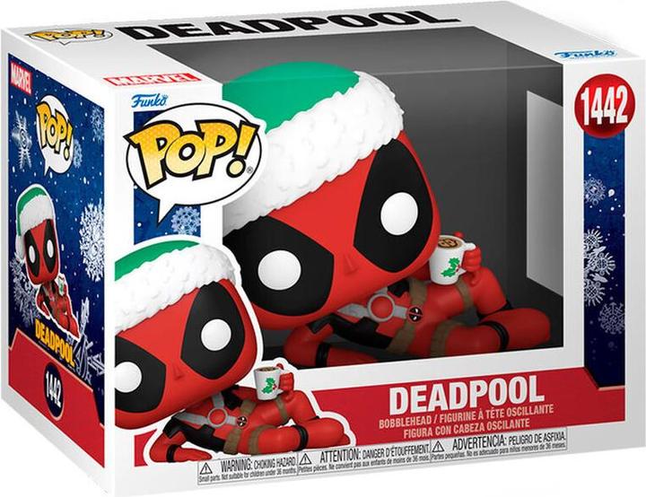Produktbild Funko Marvel POP! Vinyl Figur Holiday Deadpool 9 cm