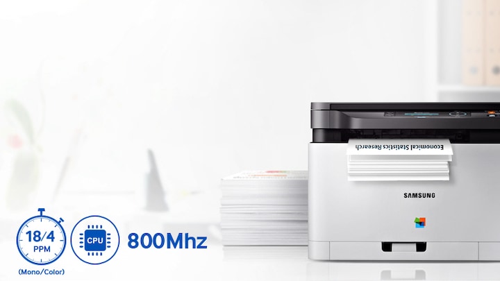 Actual product image Samsung Sl-C480w (Laser, Colour)