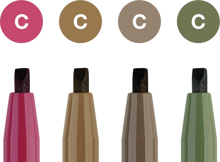 Actual product image Faber-Castell Pitt Artist (Green, 4 x)
