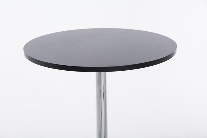 Immagine prodotto CLP Tavolo da bar rotondo, nero (60 x 60 x 108 cm)