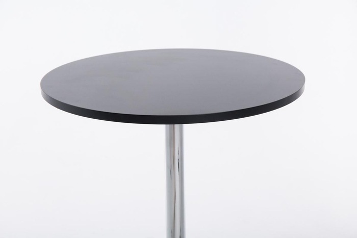Actual product image CLP Bar table round, black (60 x 60 x 108 cm)