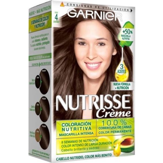 Garnier, Haarfarbe, Tinte Pelo Nutrisse 4 Casta o