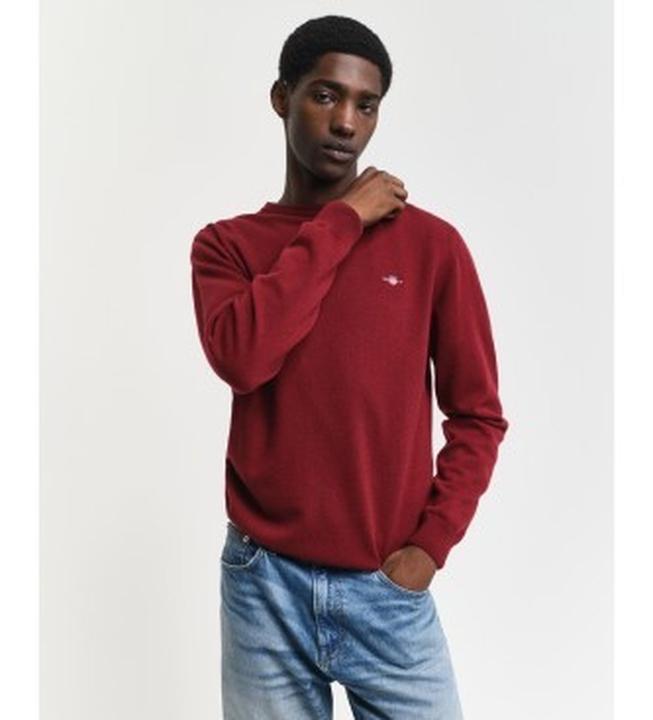 Actual product image GANT Superfine Lambswool C-Neck Pullover (L)