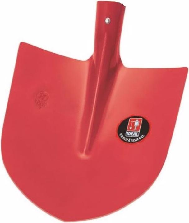 Actual product image Idealspaten Diamond pioneer Frankfurt shovel red powder coated grommet without handle