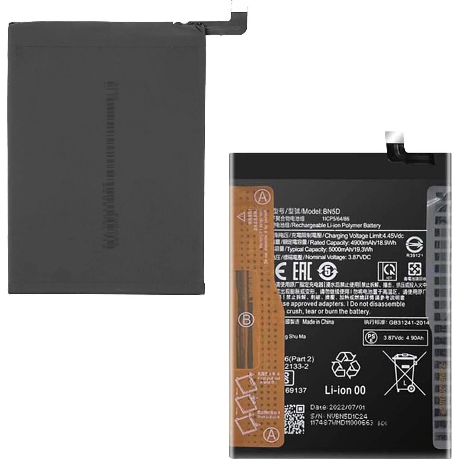 Thumbnail - Clappio 5000mAh Ersatzakku, Smartphone Akku