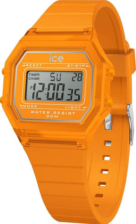 Immagine prodotto ICE Watch Ghiaccio Digit Retro Arancione Chiaro Piccolo (Orologio digitale, 32 mm)