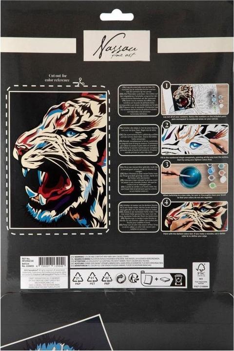 Produktbild Mahlen Nach Zahlen, Tiger