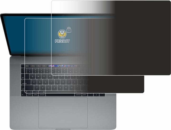 Productafbeelding BROTECT Anti-spionnetje privacyfolie Beschermfolie tegen blauw licht (15")