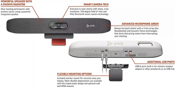 Produktbild Poly Studio R30 USB Video Bar