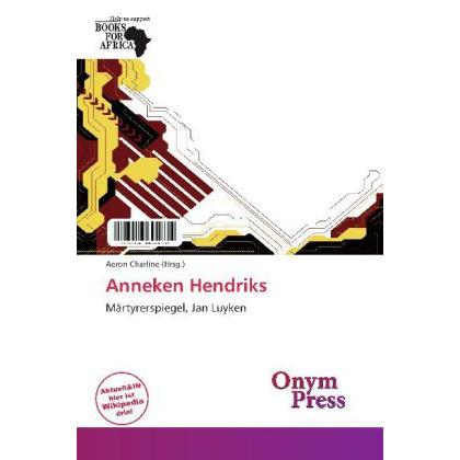 Anneken Hendriks, Fachbücher